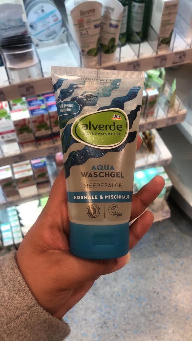 Alverde Naturkosmetik Aqua Hydro Waschgel Meeresalge review photo by SumanBhatti