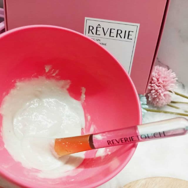 Reverie Rubber Mask Green Tea review photo by glowrayyy