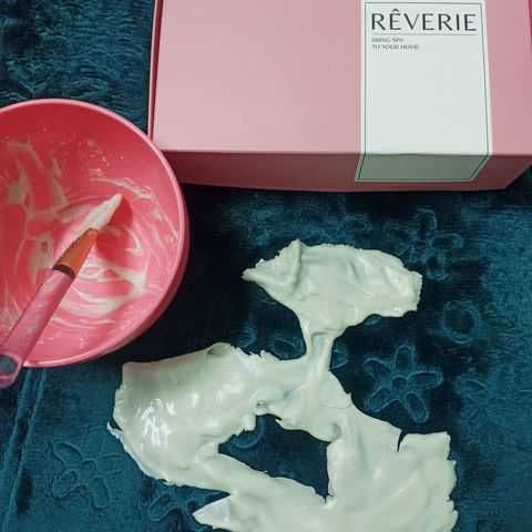 Reverie Rubber Mask Green Tea review photo by glowrayyy