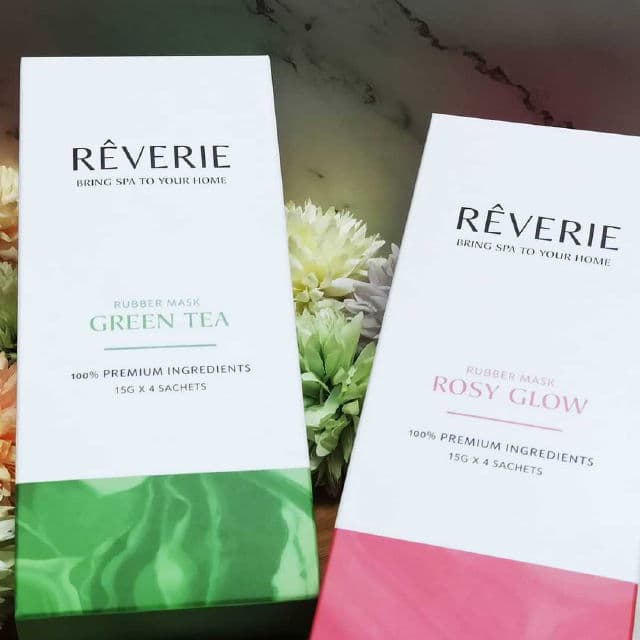 Reverie Rubber Mask Green Tea review photo by glowrayyy