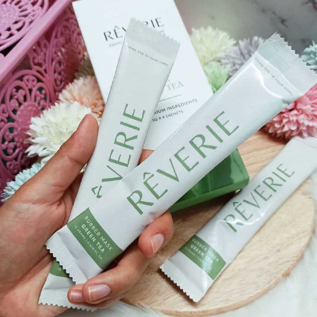 Reverie Rubber Mask Green Tea review photo by glowrayyy