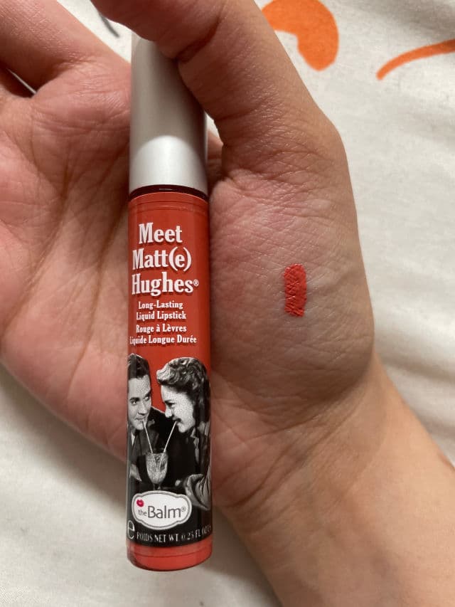 The Balm Cosmetics Meet Matt(e) Hughes Long Lasting Liquid Lipstick review photo by SafaAli