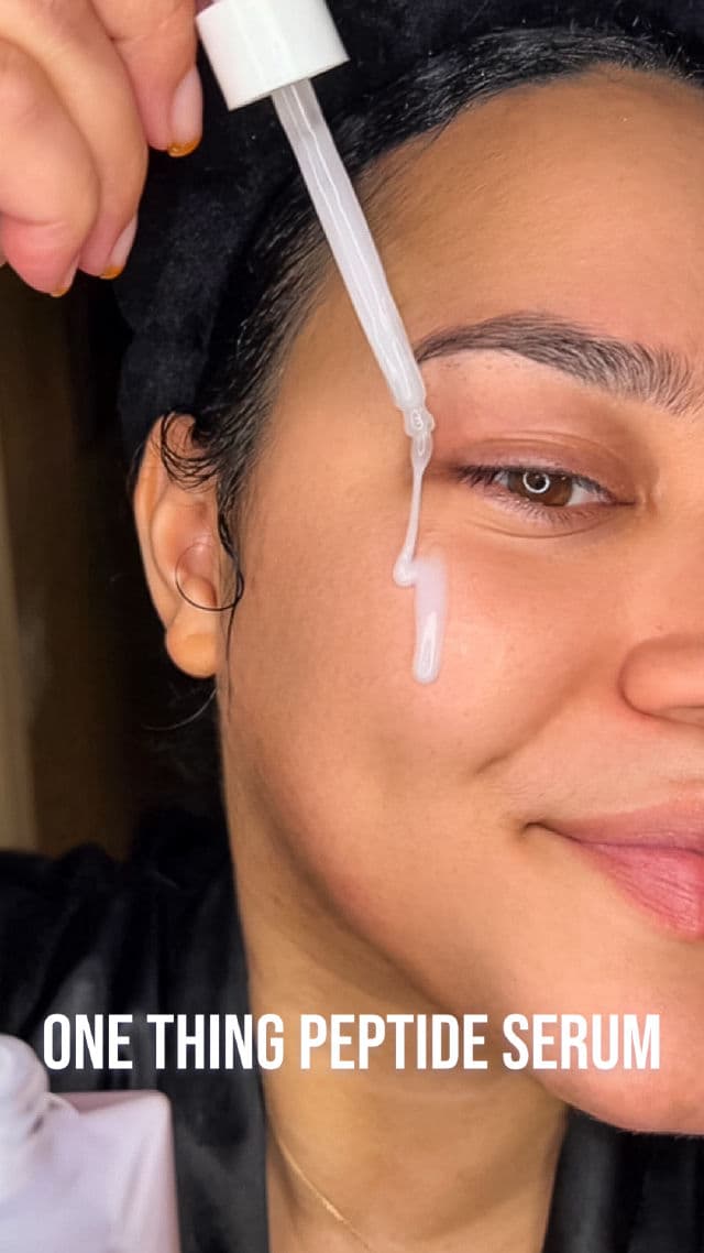 One Thing Peptide Retinal Serum review photo by CarewithCarey