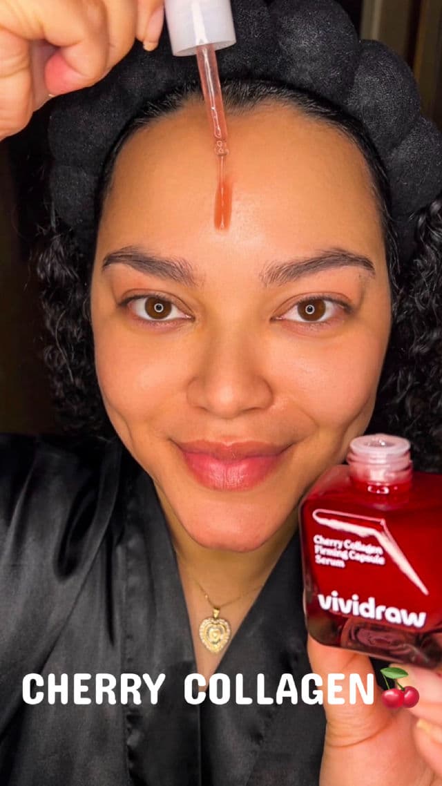 vividraw Cherry Collagen Firming Capsule Ampoule review photo by CarewithCarey