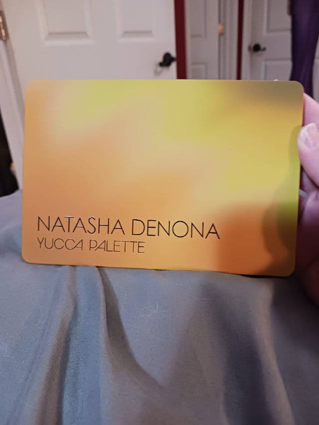 Natasha Denona Yucca Eyeshadow Palette review photo by rcreddragon
