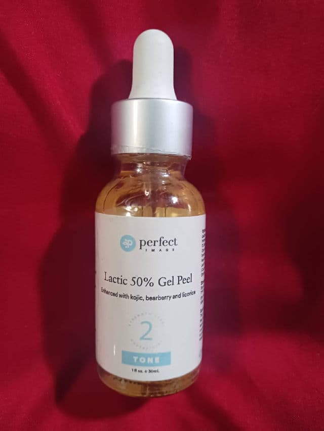 Perfect Image Lactic 50% Gel Peel Level 2, review photo by rcreddragon