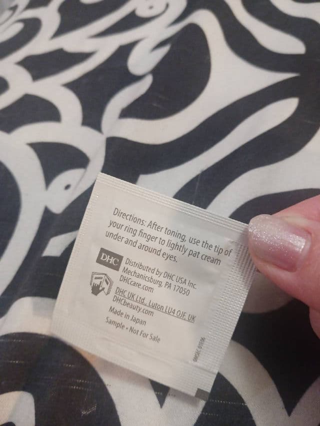 DHC Concentrated Eye Cream review photo by rcreddragon