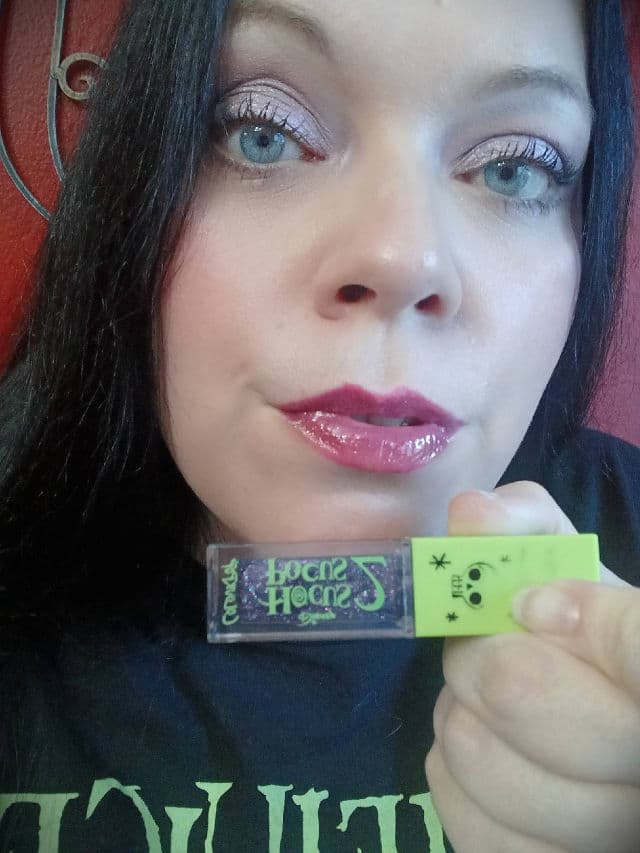 ColourPop Boys Will Love Me! So Glassy Lip Gloss review photo by rcreddragon