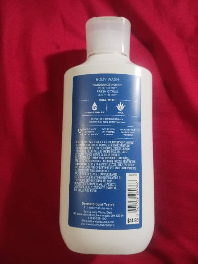 Bath & Body Works Gingham Shower Gel review photo by rcreddragon