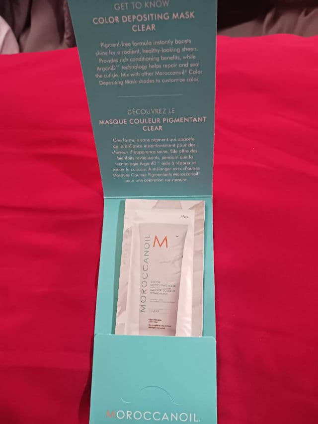 Moroccanoil Color Depositing Mask Champagne review photo by rcreddragon