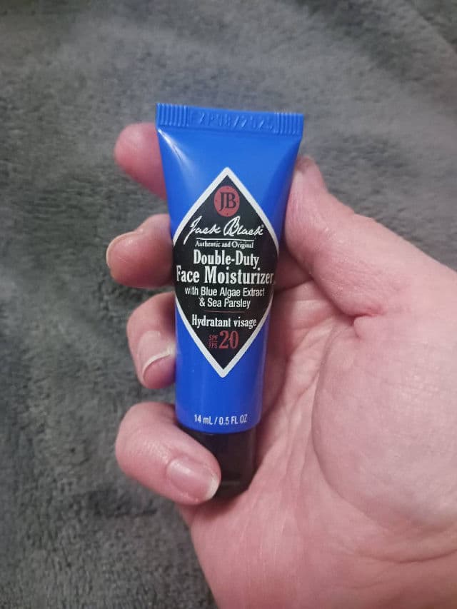 Jack Black Double Duty Face Moisturizer SPF 20 review photo by rcreddragon