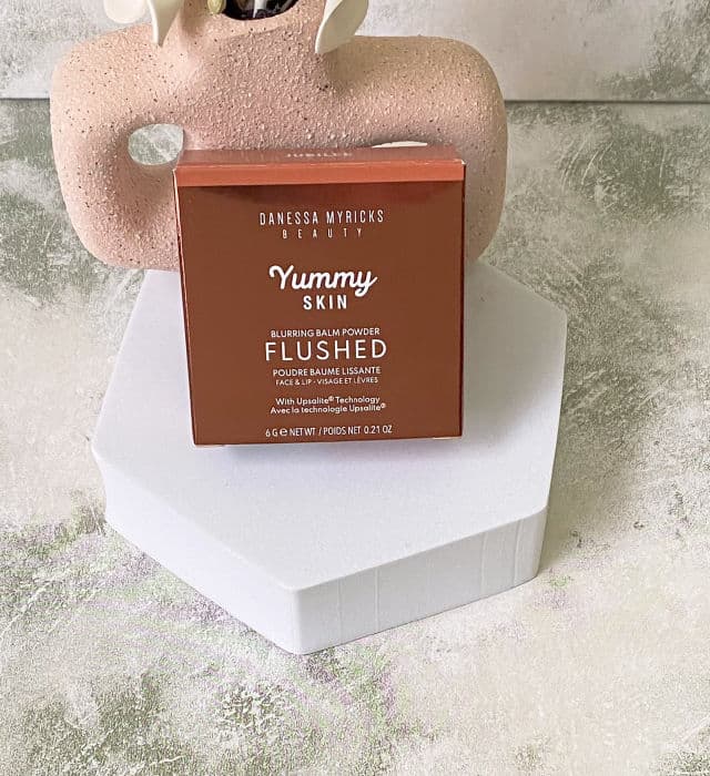 Danessa Myricks Yummy Skin Blurring Balm Powder Flushed review photo by LadyLondon2