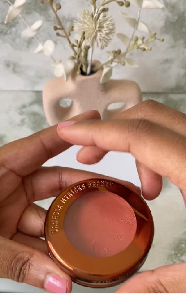 Danessa Myricks Yummy Skin Blurring Balm Powder Flushed review photo by LadyLondon2