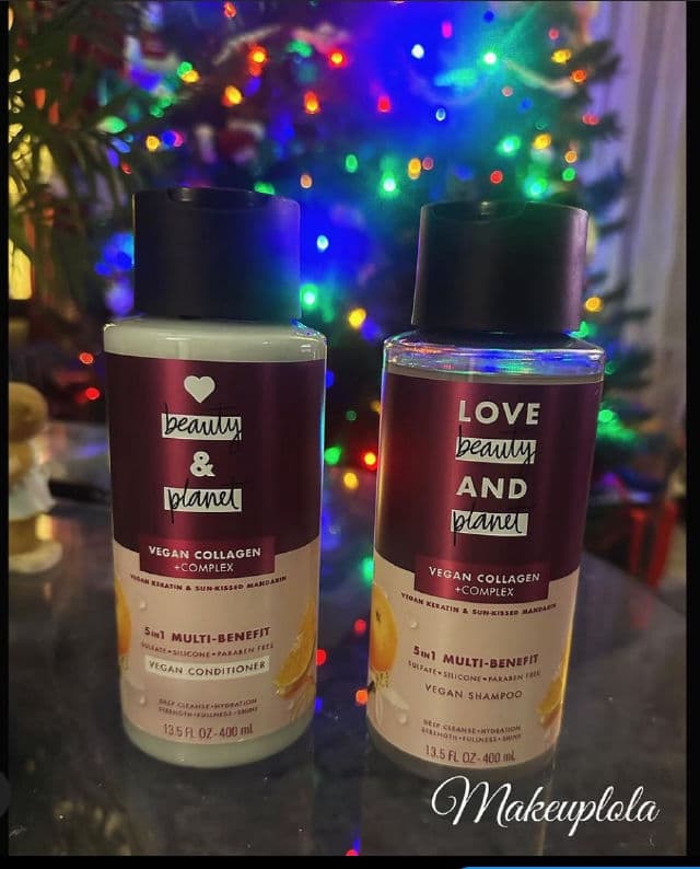 Love Beauty and Planet Vegan Keratin & Sun-Kissed Mandarin Shampoo review photo by MakeupLola23
