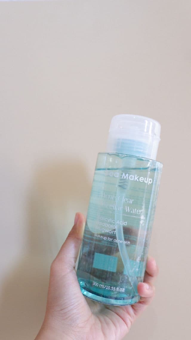 Sea Makeup Acne Clear Micellar Water review photo by kurniaashari