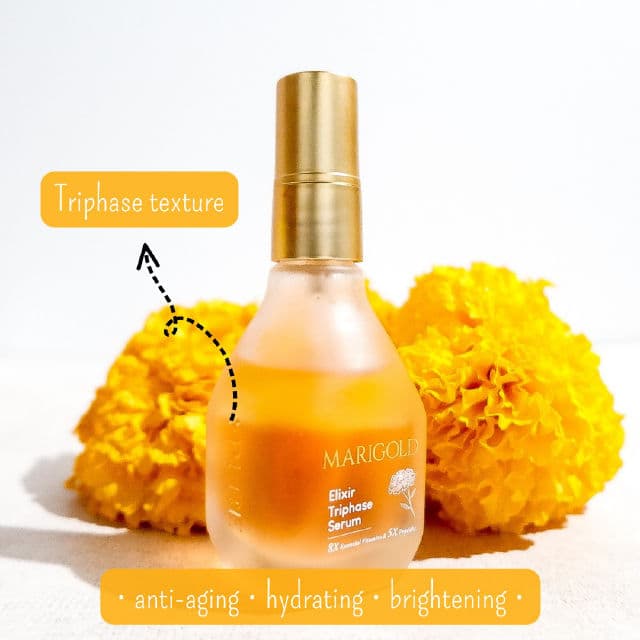 N'Pure Marigold Elixir Triphase Serum review photo by kurniaashari