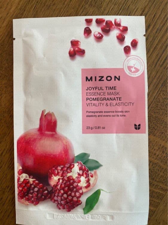 Mizon Joyful Time Essence Mask Pomegranate review photo by michelmontalvo