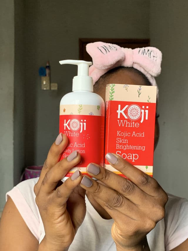 Koji White Kojic Acid & Papaya Skin Brightening Soap review photo by gbadetomi