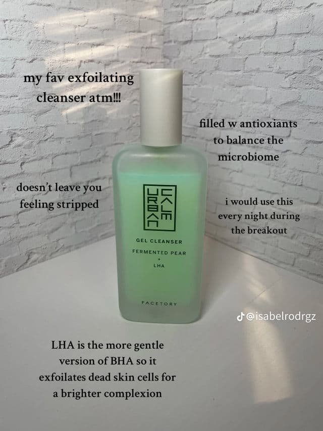 FaceTory Urban Calm Gel Cleanser review photo by isabelrodrgz