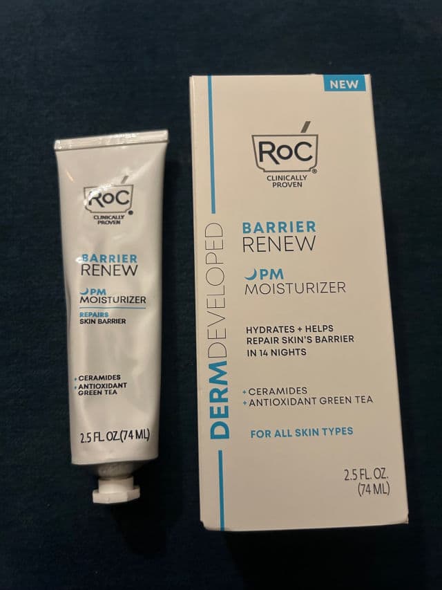 RoC Barrier Renew PM Moisturizer review photo by Tabbietha 