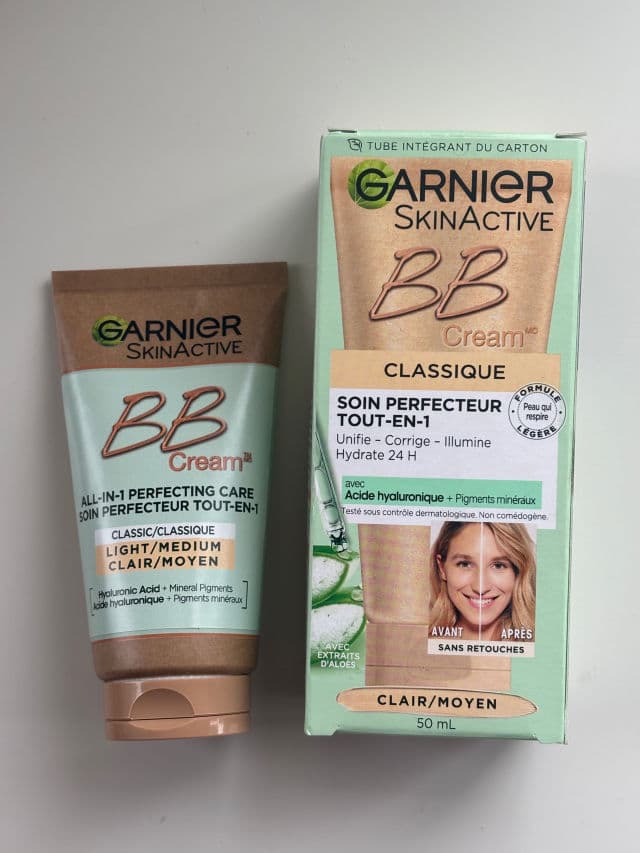 Garnier SkinActive Oil-Free BB Cream SPF 25 review photo by notdrea