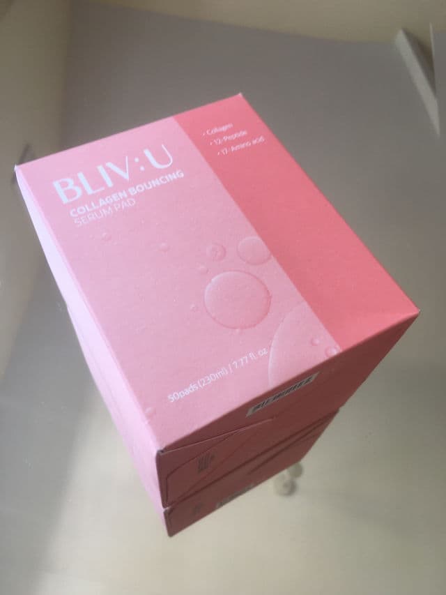 BLIV:U Collagen Bouncing Serum Pad review photo by Vanessai