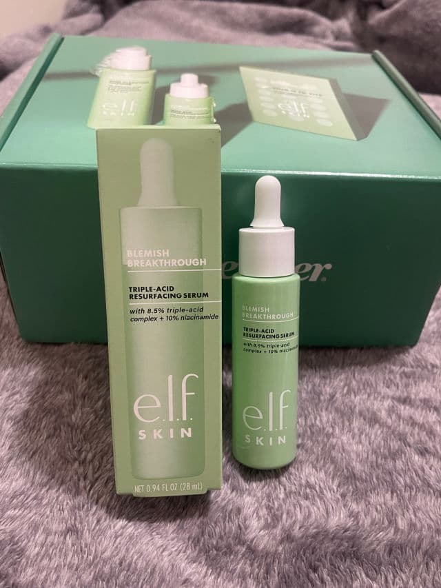 ELF Blemish Breakthrough Triple-Acid Resurfacing Serum review photo by tkabir
