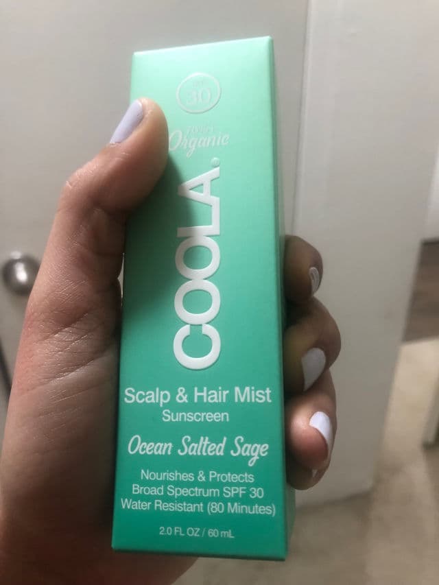Coola Scalp & Hair Mist Organic Sunscreen SPF 30 review photo by qoqo
