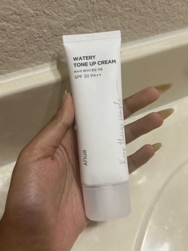 ANUA Watery Tone Up Cream SPF 30+ PA++ review photo by Jialij