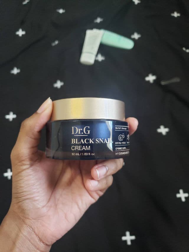 DR.G Black Snail Cream review photo by Cherribn