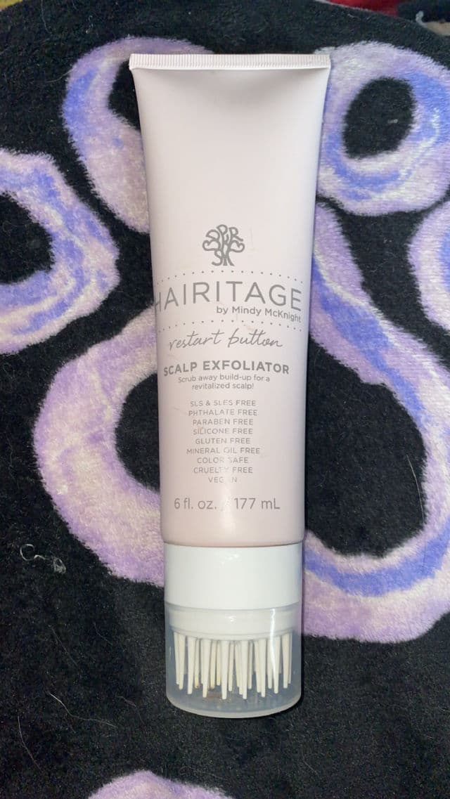 Hairitage Restart Button Scalp Exfoliator  review photo by Jewels261315
