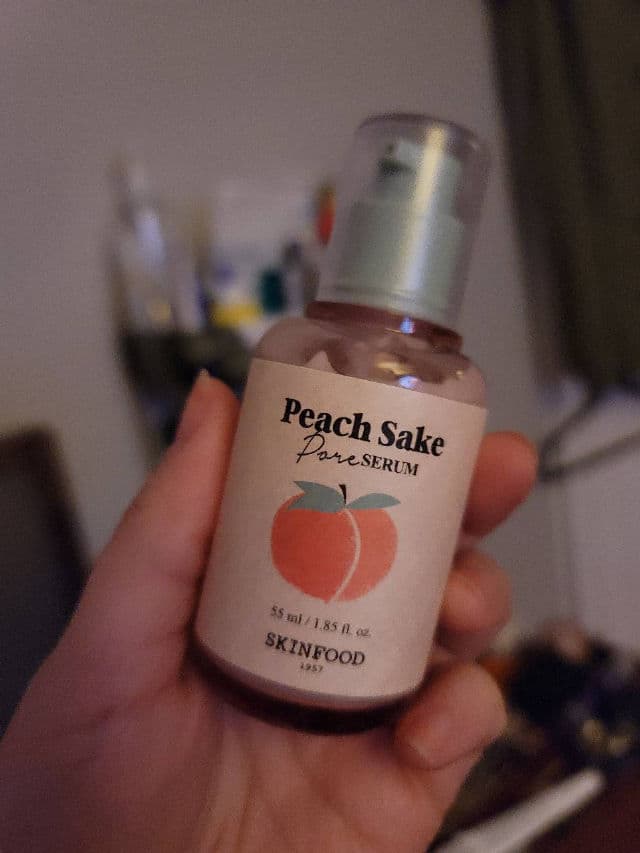 SKINFOOD Peach Sake Pore Serum review photo by Alittlepieceofcake