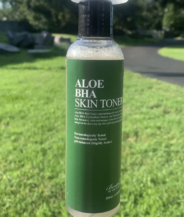 BENTON Aloe BHA Skin Toner review photo by ussskingarden