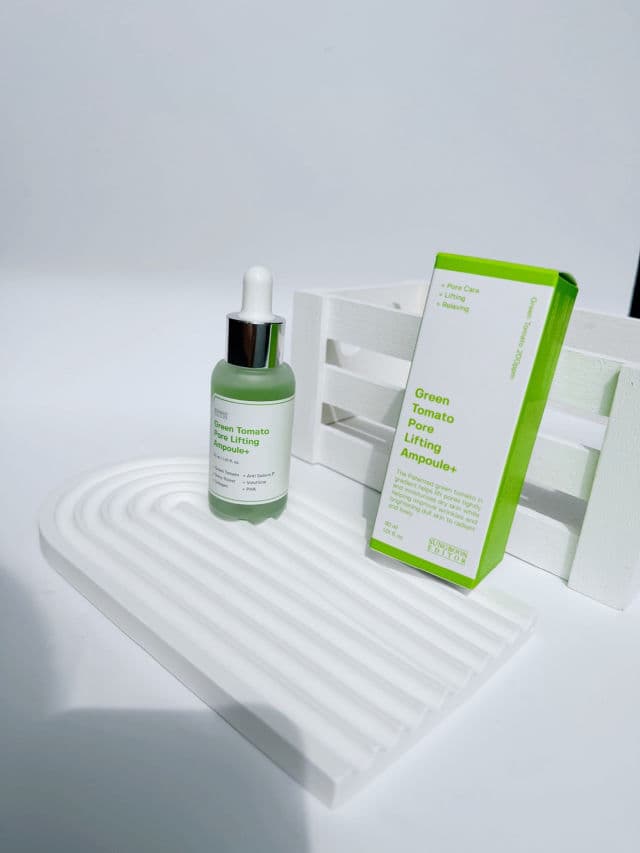Sungboon Editor Green Tomato Pore Lifting Ampoule+ review photo by ElizaSkin