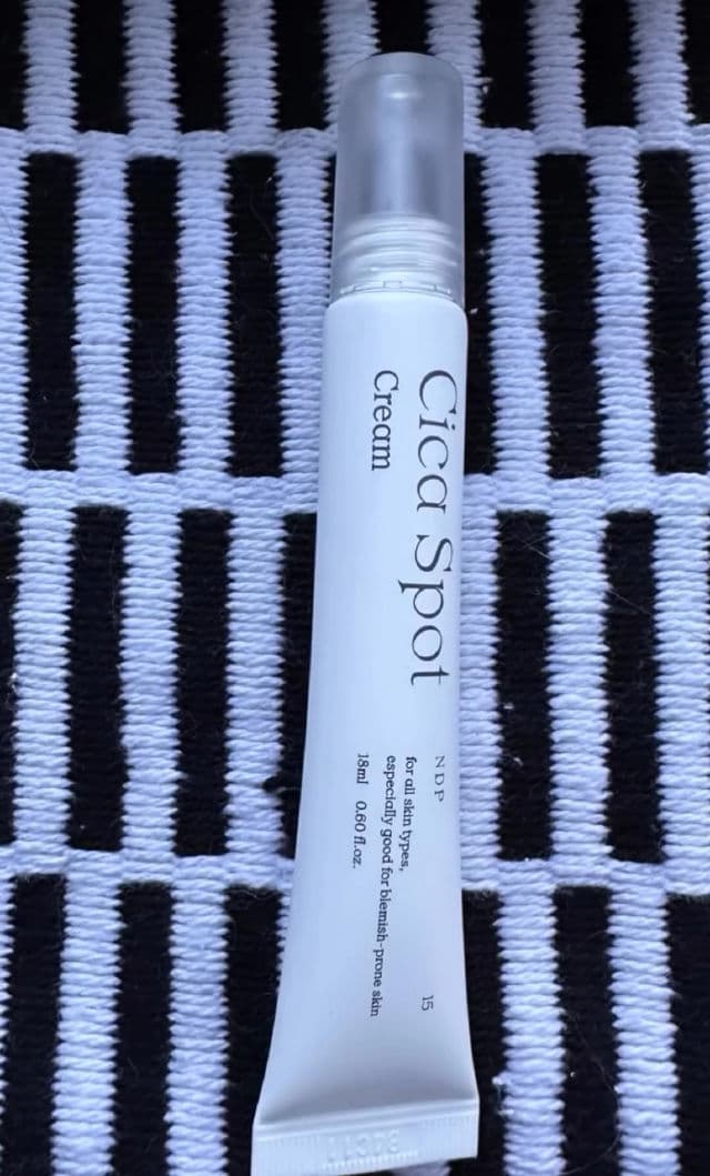 Natural Derma Project Cica Spot Cream review photo by beautysamplelove