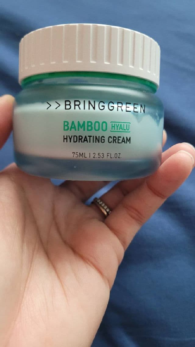 Bring Green Bamboo Hyalu Hydrating Cream review photo by lush