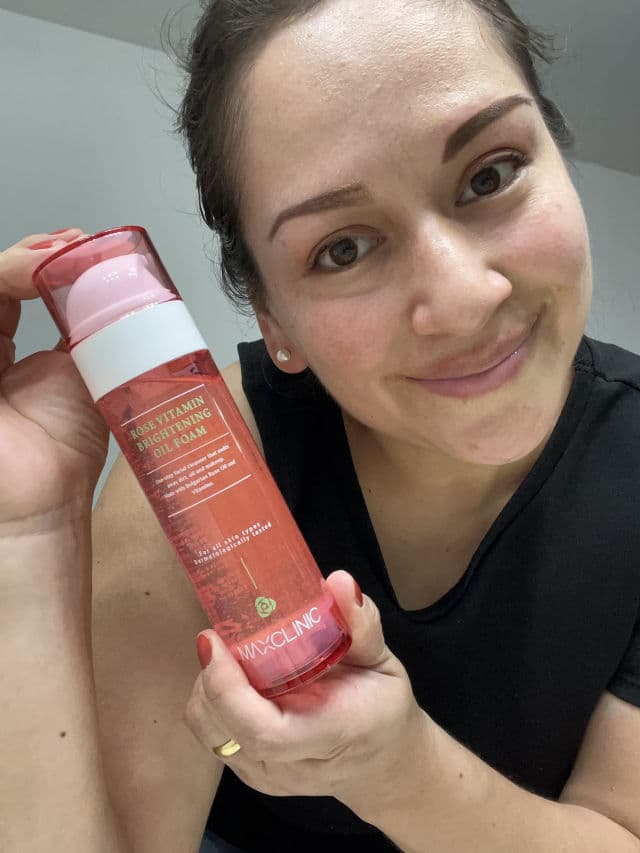 Maxclinic Rose Vitamin Brightening Oil Foam review photo by DianiG