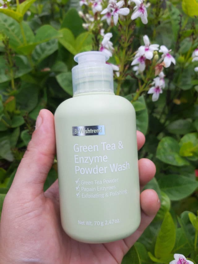By WISHTREND Green Tea & Enzyme Powder Wash review photo by Uniimala