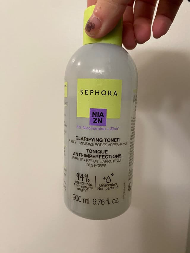 Sephora Collection Clarifying Toner with Niacinamide & Zinc review photo by vivalavida