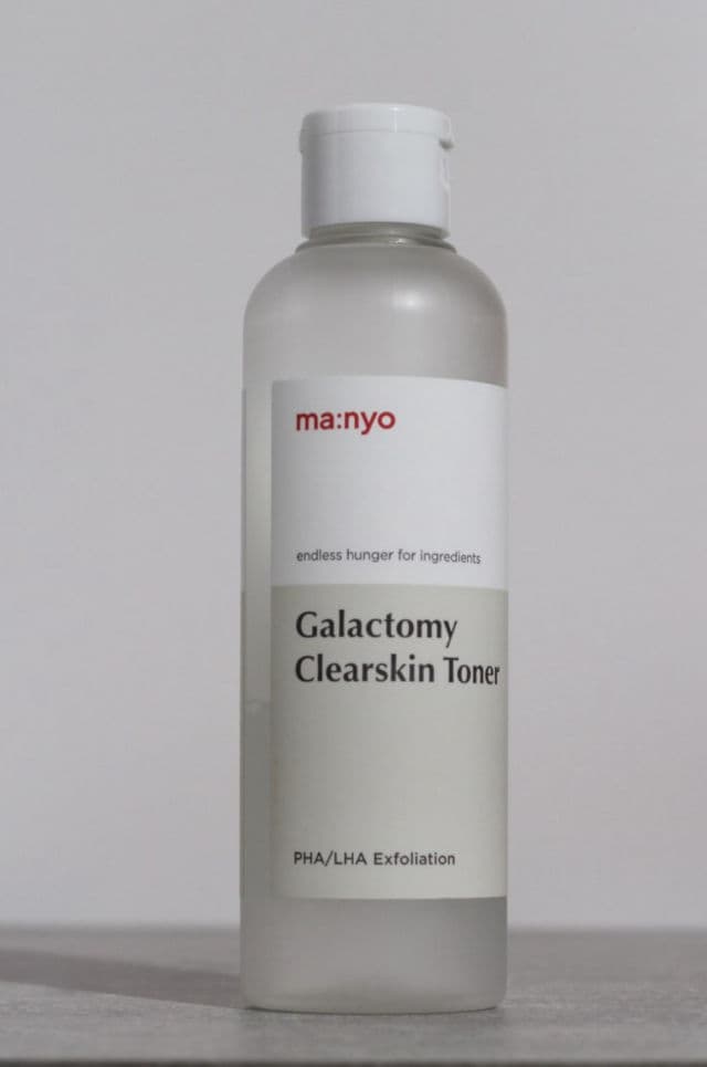 manyo Galactomy Clearskin AHA/BHA Toner review photo by Beautynast 