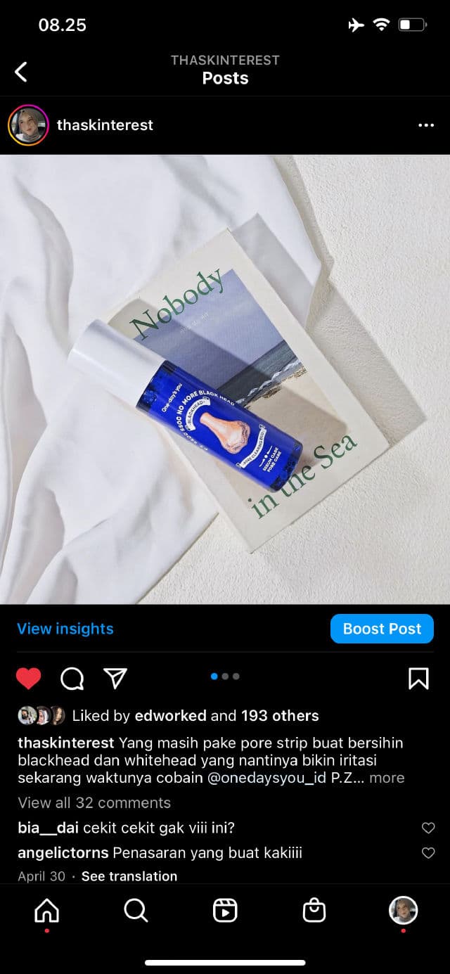 One-day's you P.Z. Ssoc Ssoc No More Blackhead review photo by missedvivian