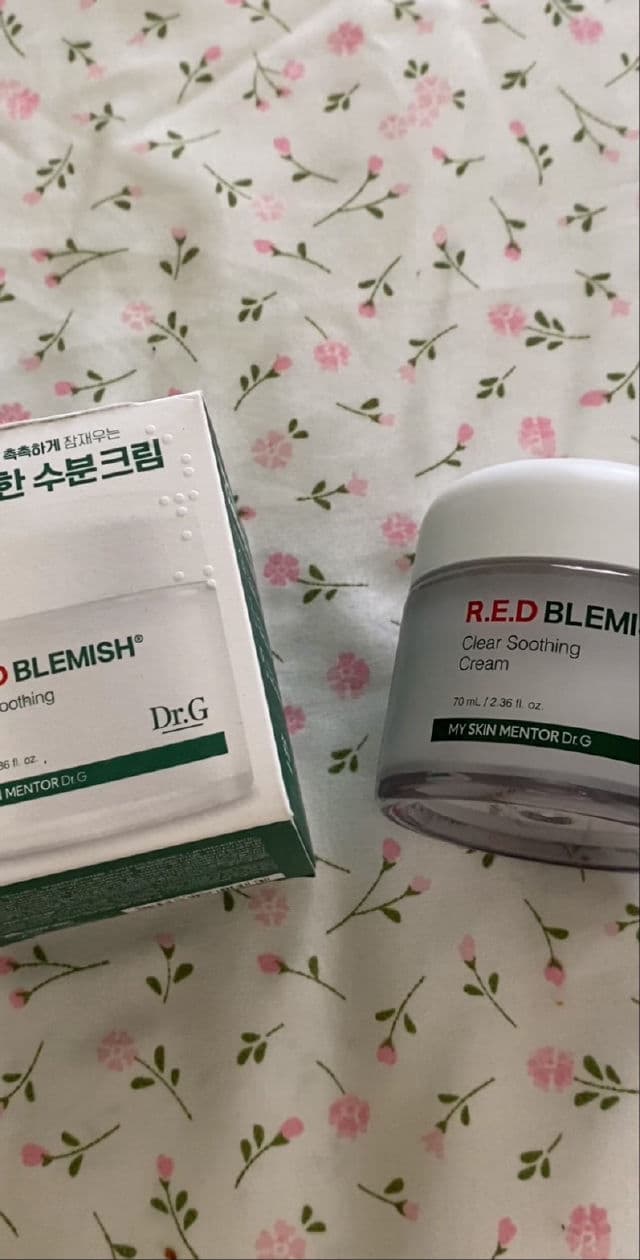 DR.G Red Blemish Clear Soothing Cream review photo by Miyoomi