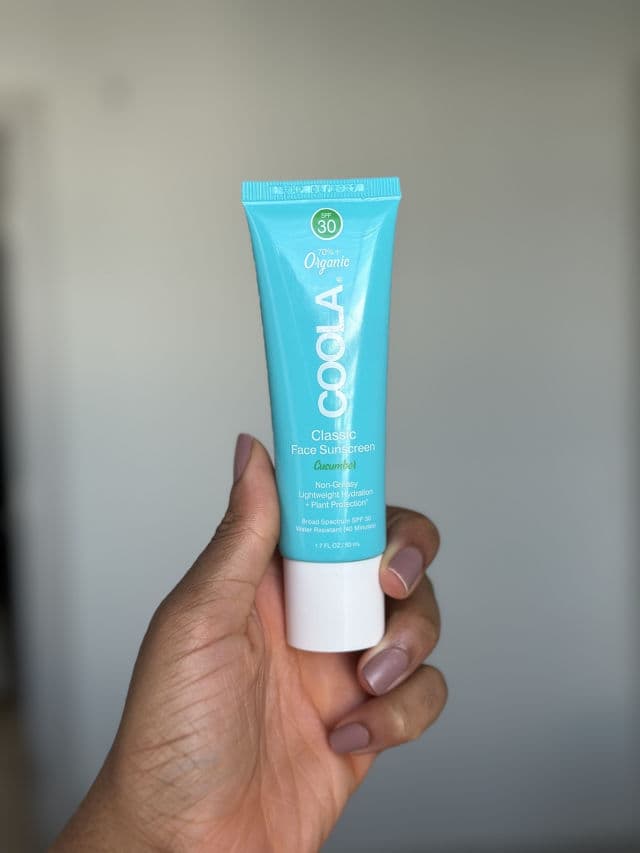 Coola Classic Face Organic Sunscreen Lotion SPF 30 - Cucumber review photo by Kokoeyez