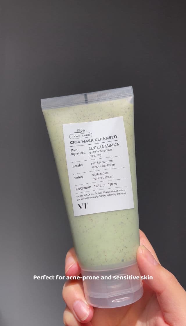 VT COSMETICS Cica Mask Cleanser review photo by AnnaCare