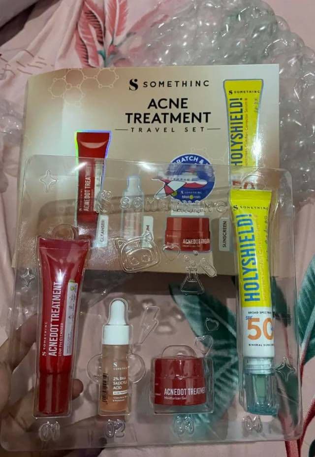 Somethinc Acne Treatment Travel Set review photo by NandaOktavia