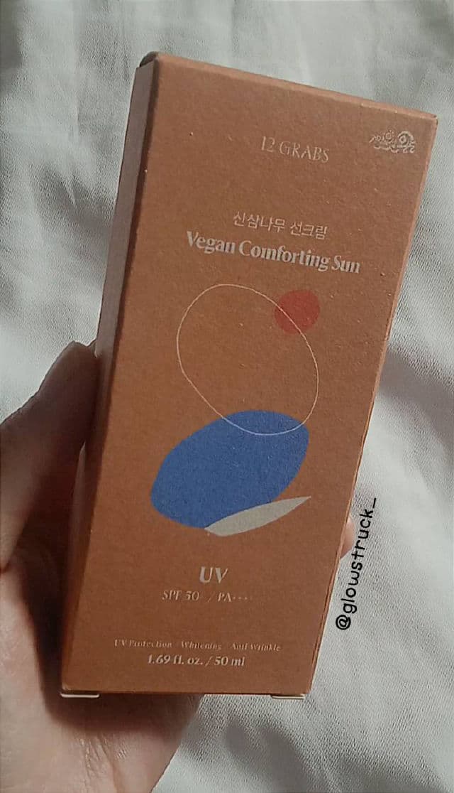 12GRABS Vegan Comforting Sun Cream review photo by glowstruck