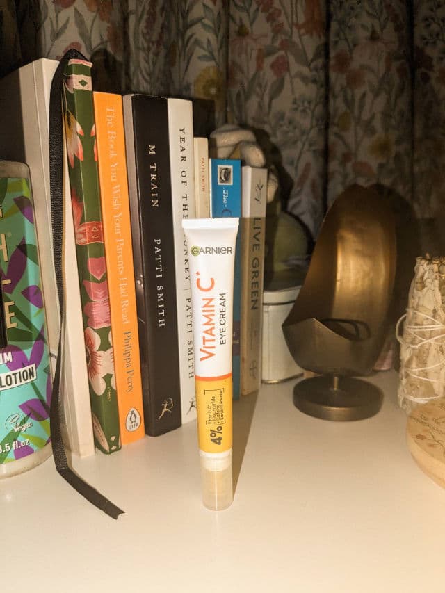 Garnier Vitamin C* Brightening Eye Cream review photo by sapphiesandra