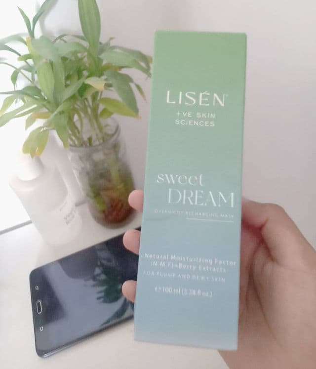 LISÉN Sweet Dream Overnight Recharging Mask review photo by Kanishkaa