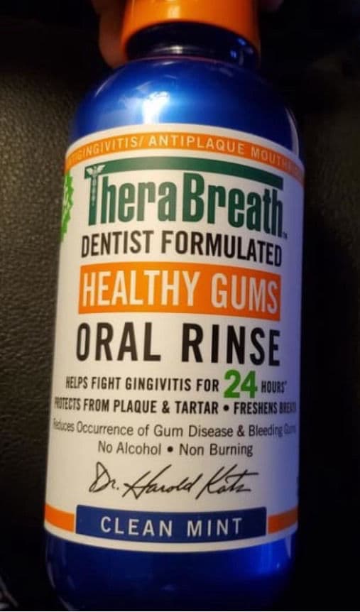 TheraBreath Healthy Gums Oral Rinse - Clean Mint review photo by Cammie1978
