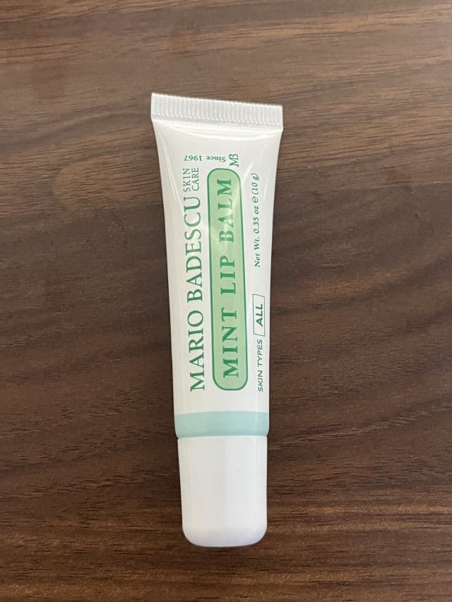 Mario Badescu Mint Lip Balm review photo by ashkeepsrebranding